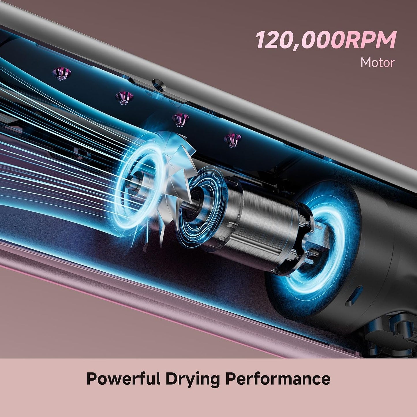 DREAME Aero Straight Pro 2-in-1 Air Straightener | AI Styling, Wet-to-Dry, 57°C Root Care, 110,000RPM Motor