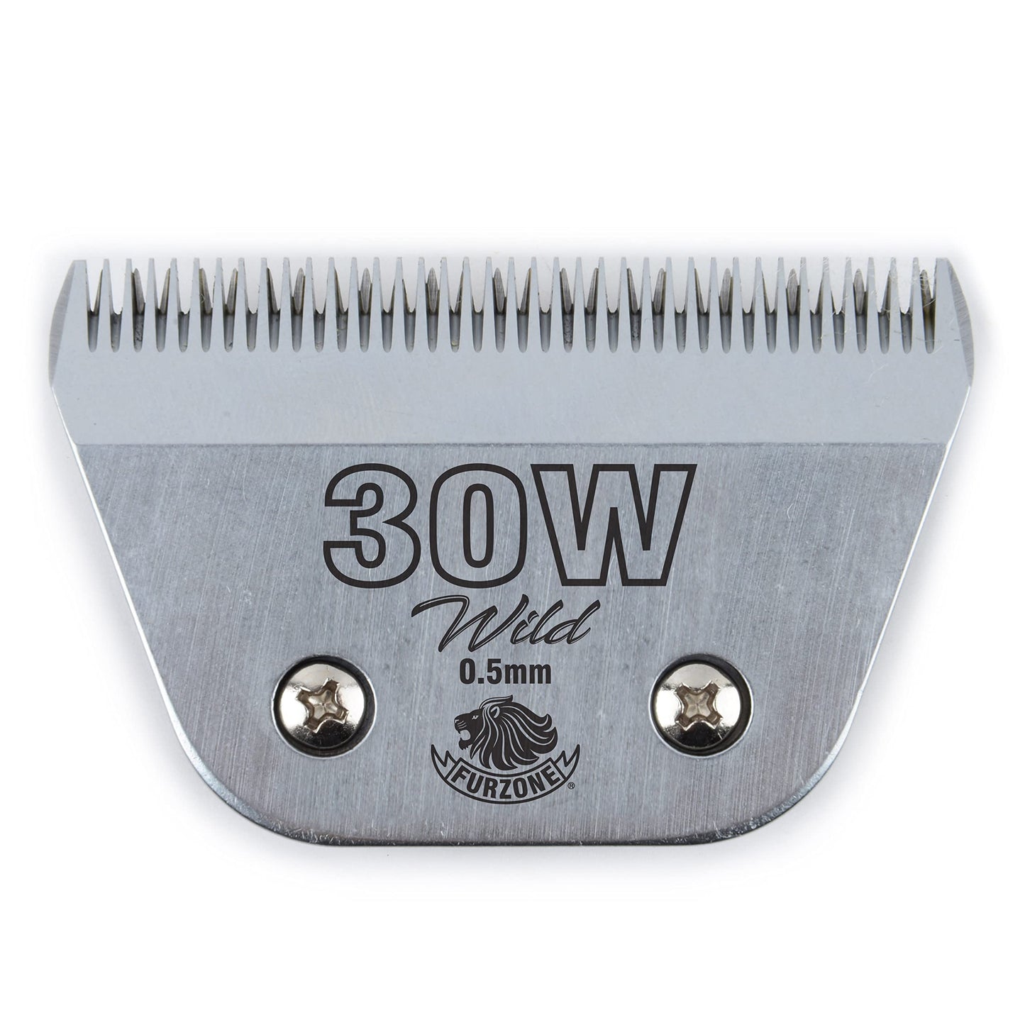 FURZONE Detachable Blade - Size 30W Wide Blade 1/50", Made of Extra Durable Japanese Steel, Compatible with Most Andis, Oster, Wahl A5 Clippers