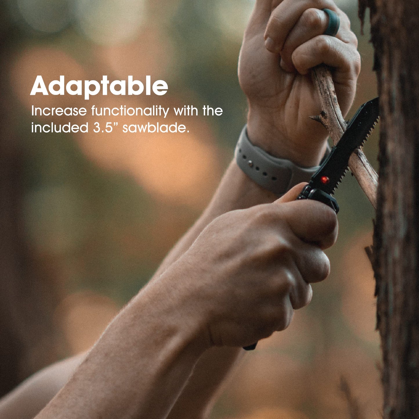 TRUE Replaceable Blade Knife | Pocket Knife with Drop Point Black Oxide Blade, 3CR13 Stainless Steel, 2-Step Replaceable Blade System