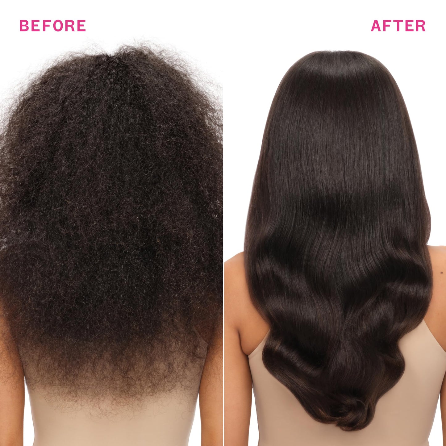 amika frizz-me-not hydrating anti-frizz treatment, 60ml | lightweight hydrating spray for medium to thick coarse hair types 2a-4c, humidity + heat protection, smooth frizz for up to 72 hours