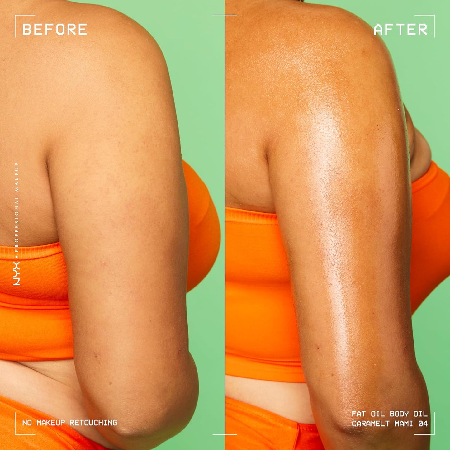 NYX Fat Oil Body Oil | Caramelt Mami - Caramel Scented Moisturizer with Vitamin E for 24HR Hydration & Glowing Skin