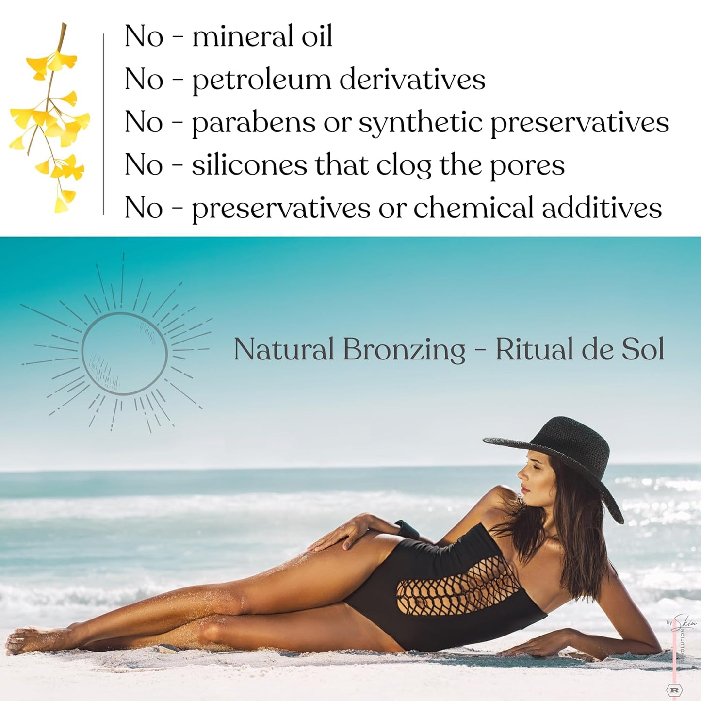 Ritual Botanico Bronzer with Carrot Oil - SPF3 Tan Accelerator for Glowing Skin | 240ml/8.16 fl oz