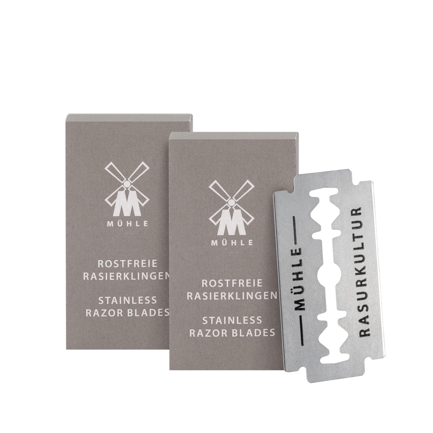 Mühle 20 razor blades for traditional safety shavers