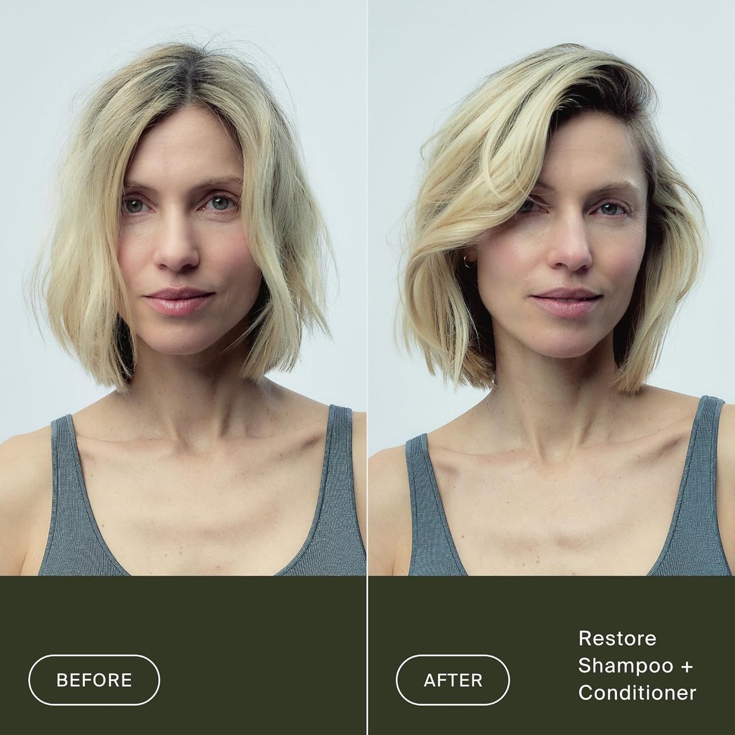 Restore Shampoo - Sulfate-Free Hair Repair for Damaged & Dry Hair | Strengthens, Adds Shine & Manageability