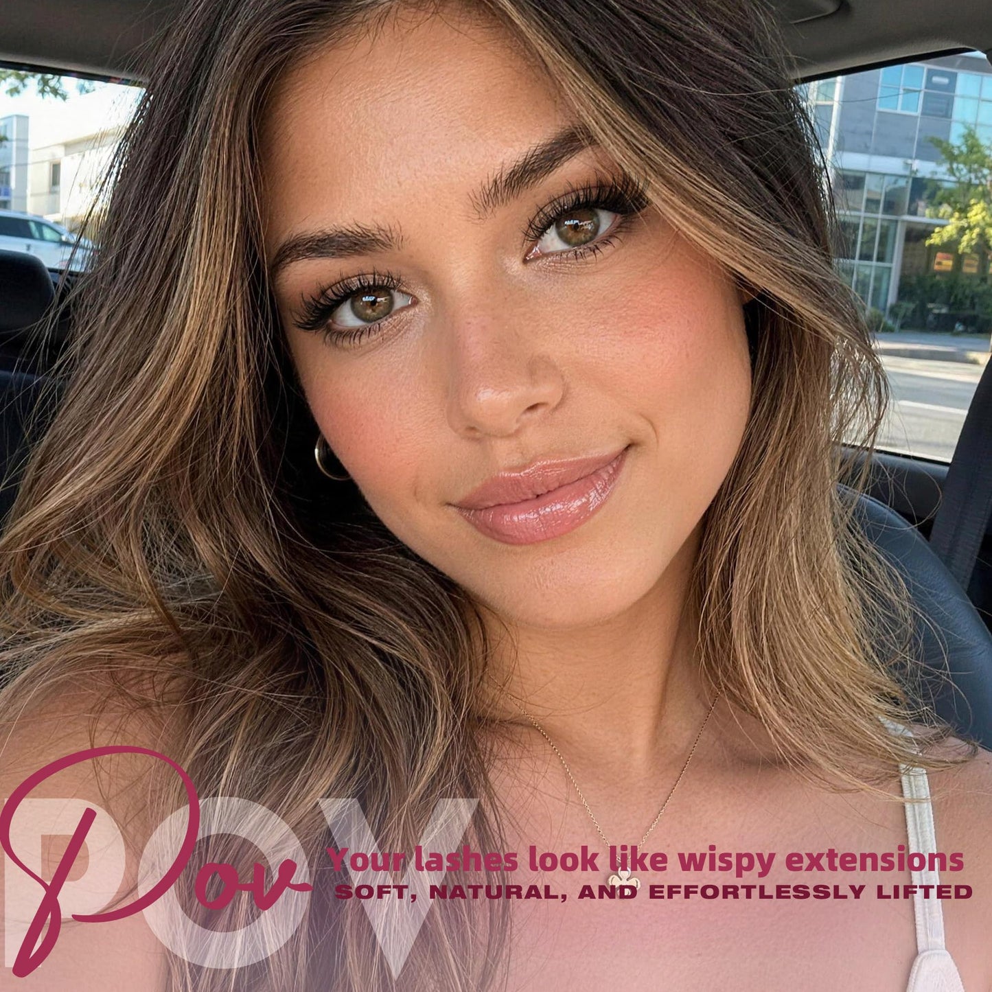 Geeneiya Wispy Lash Clusters Natural Eyelash Clusters 10-16mm Spider Lashes Clusters C Curl Cluster Eyelash Extensions Flaunt Individual Lashes DIY Lash Extension at Home for Natural Look