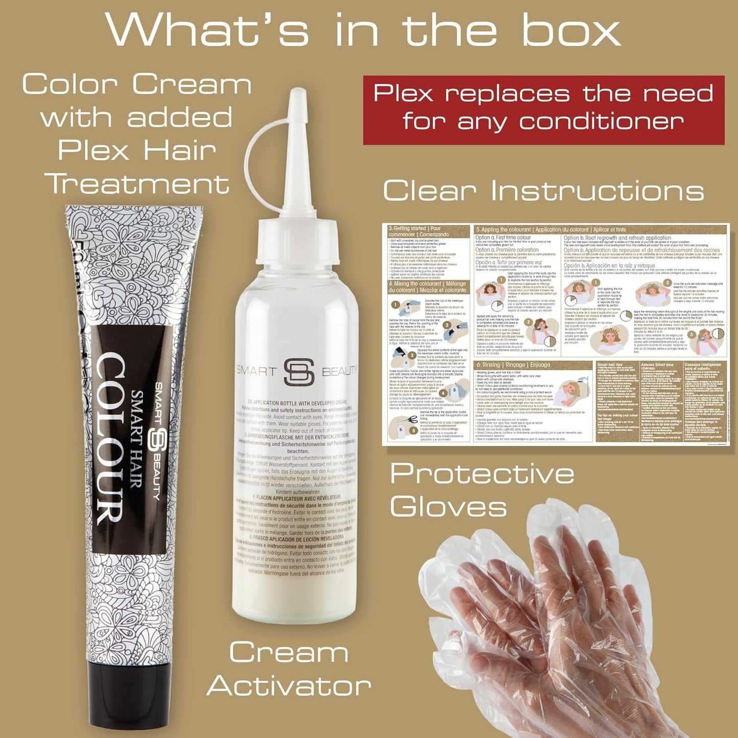 Ash Blonde Hair Dye - Permanent Cool Ash Color with Plex Conditioner | Vegan & Cruelty-Free Hair Care