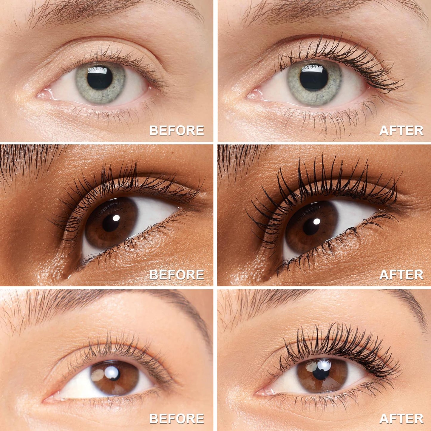 MYSTER ROSEY Mascara for Older Women, Tubing Mascara Black - Lengthening, Volumizing & Curling, Smudge-Proof, Washable, Add Jojoba Oil and Castor Oil, Vegan & Cruelty-Free - 0.4 Fl Oz (Pack of 1)