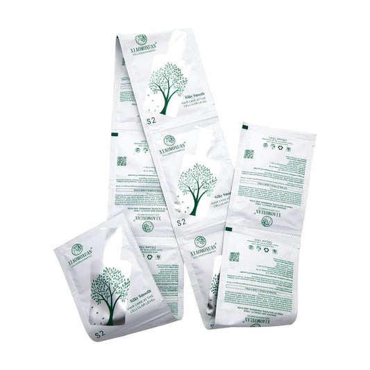 Xiaomoxuan Collagen Shampoo Samples Packets - Travel Sachets Shampoo Pack of 10 Sample Sachets Bags