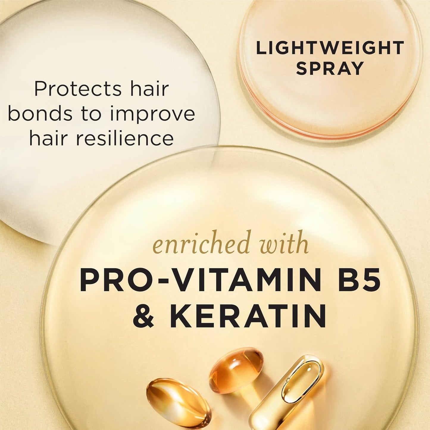 Pantene Miracle Rescue 10-in-1 Multitasking Spray - Heat Protection & Detangler for Damaged Hair | 5.7 oz