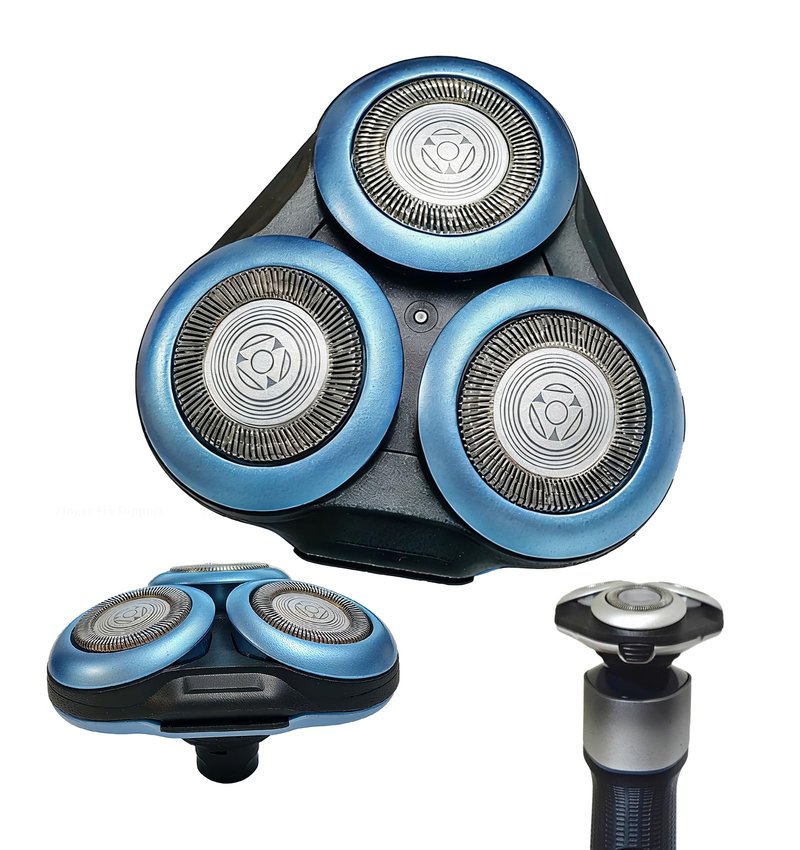 Replacement Heads Compatible with Philips Norelco 5000X Series Shavers, Fits Models X5000/X5001/X5002/X5003/X5005/X5009/X5101/X5102