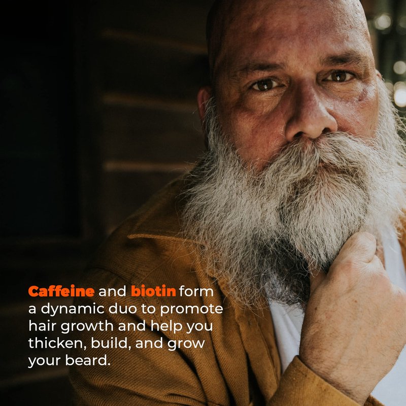 Wild Willies Beard Shampoo with Biotin & Caffeine - Nourishes & Strengthens - Moisturizing Anti-Dandruff Face Wash for Men of All Beard Types