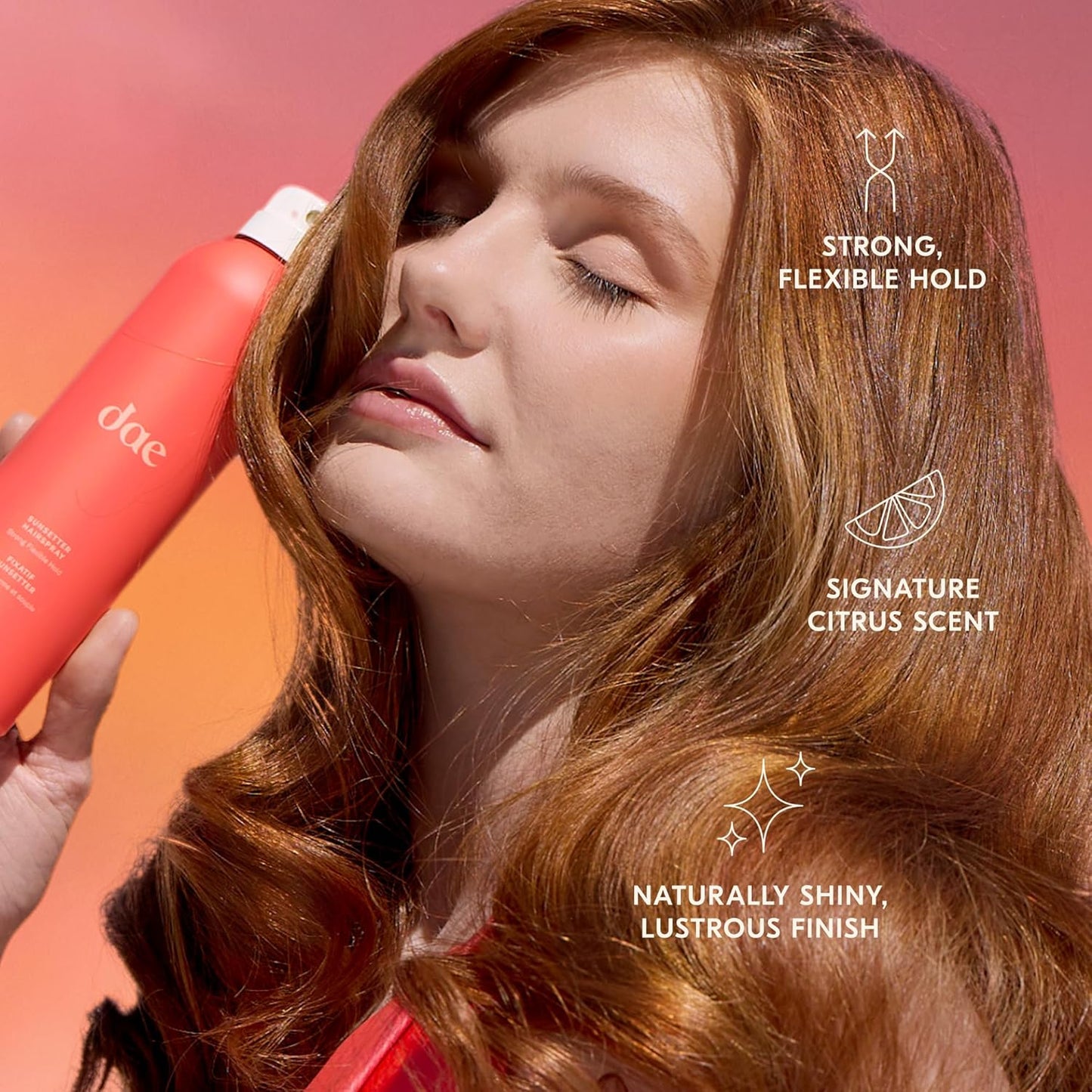 Strong Hold Flexible Hairspray - Citrus Scent, 7 Oz. | Sunsetter Formula