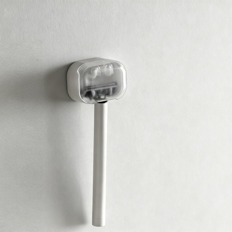 So Nice Shower Razor Holder for Wall - Auto-Closing Dust Cover & No-Drill Mount (Strong Adhesive) | Keeps Razor Clean & Hygienic