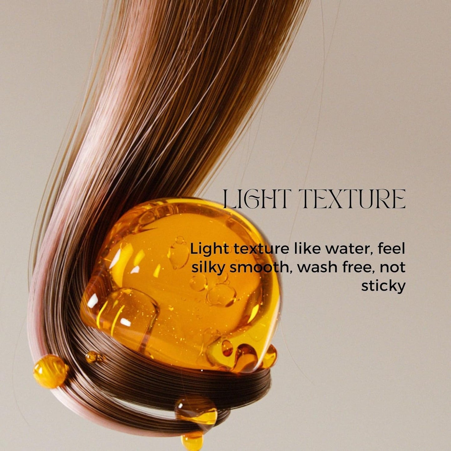Hair Perfume Oil for Women | Lily Sandalwood Fragrance Mist - Argan Oil Heat Protection Spray for Dry, Damaged Hair - 2.7 fl oz