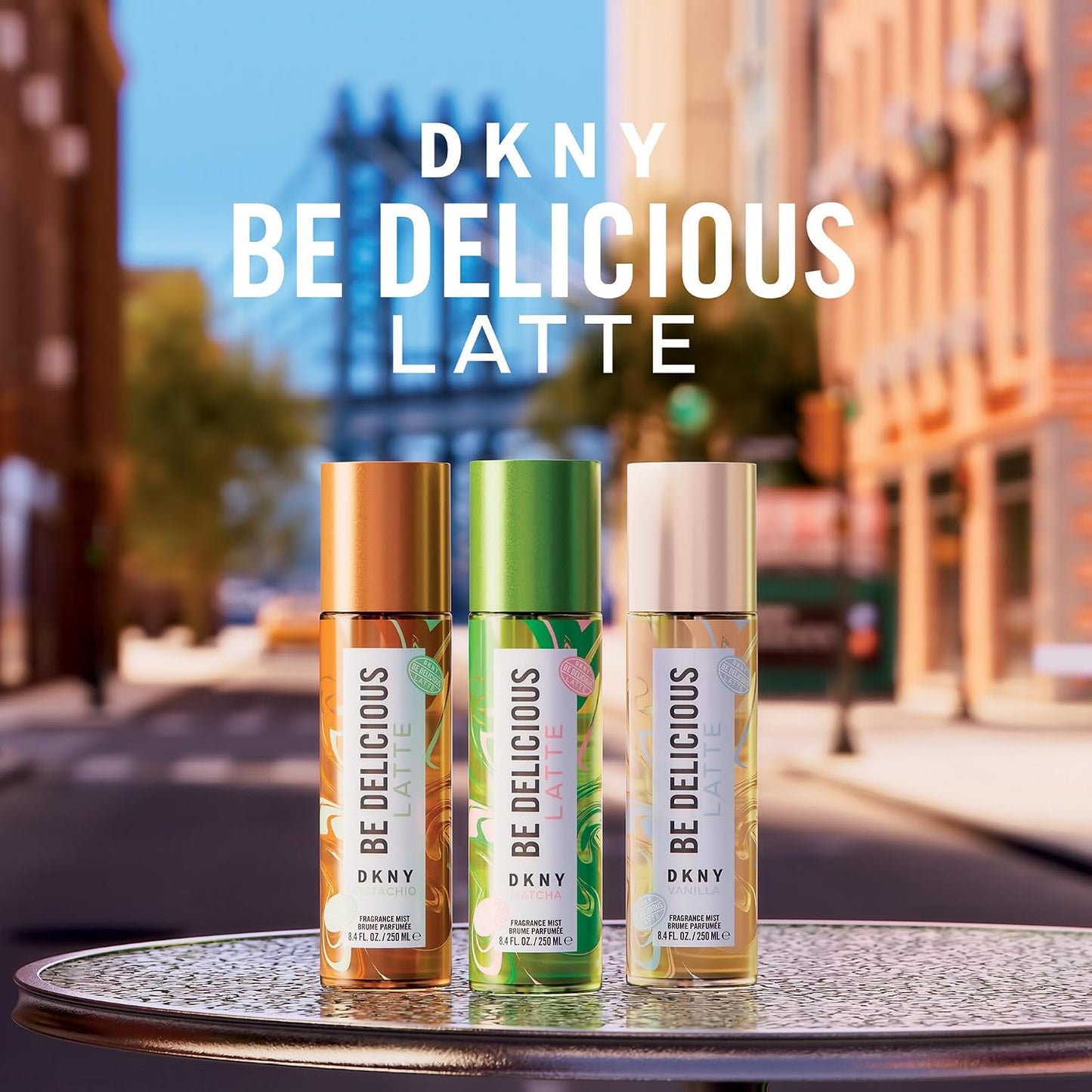 Be Delicious Latte Pistachio Fragrance Mist for Women - 8.4 Fl. Oz. | Refreshing Scent