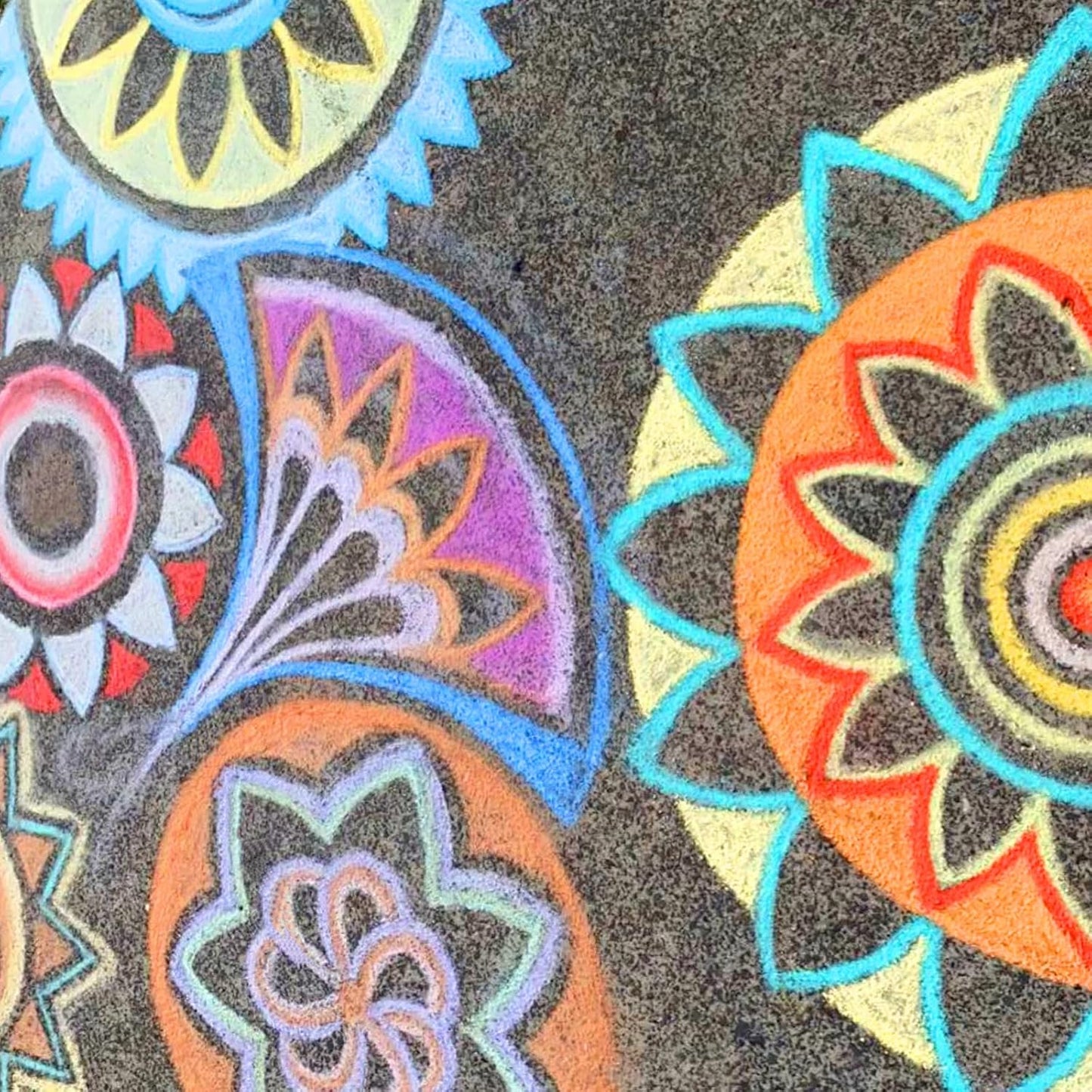 Dustless Chalk for Kids - 12 Colors Washable Sidewalk Chalk Set | Mess-Free Drawing on Chalkboards & Sidewalks