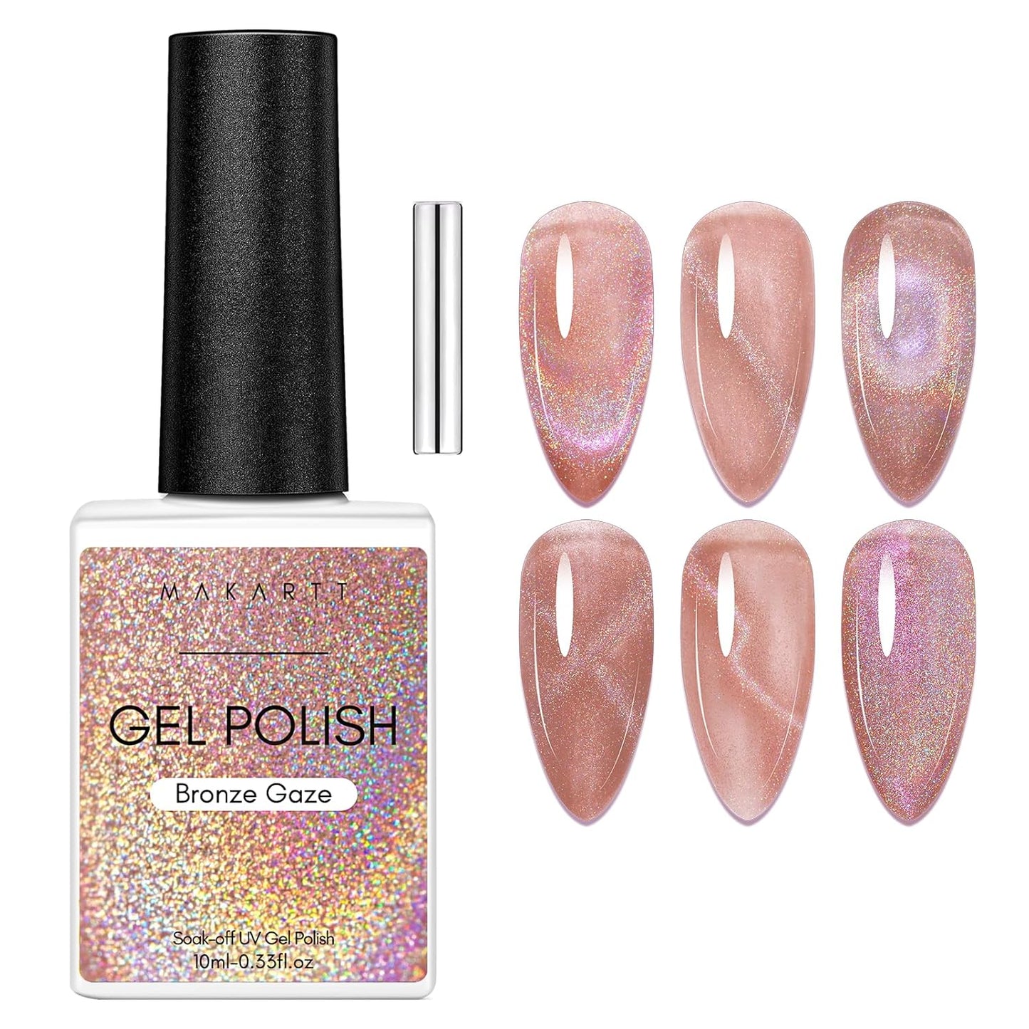 White Gel Nail Polish - 15ml Soak Off Blanc for UV/LED Light | Easy Application for DIY Nail Art & Manicure