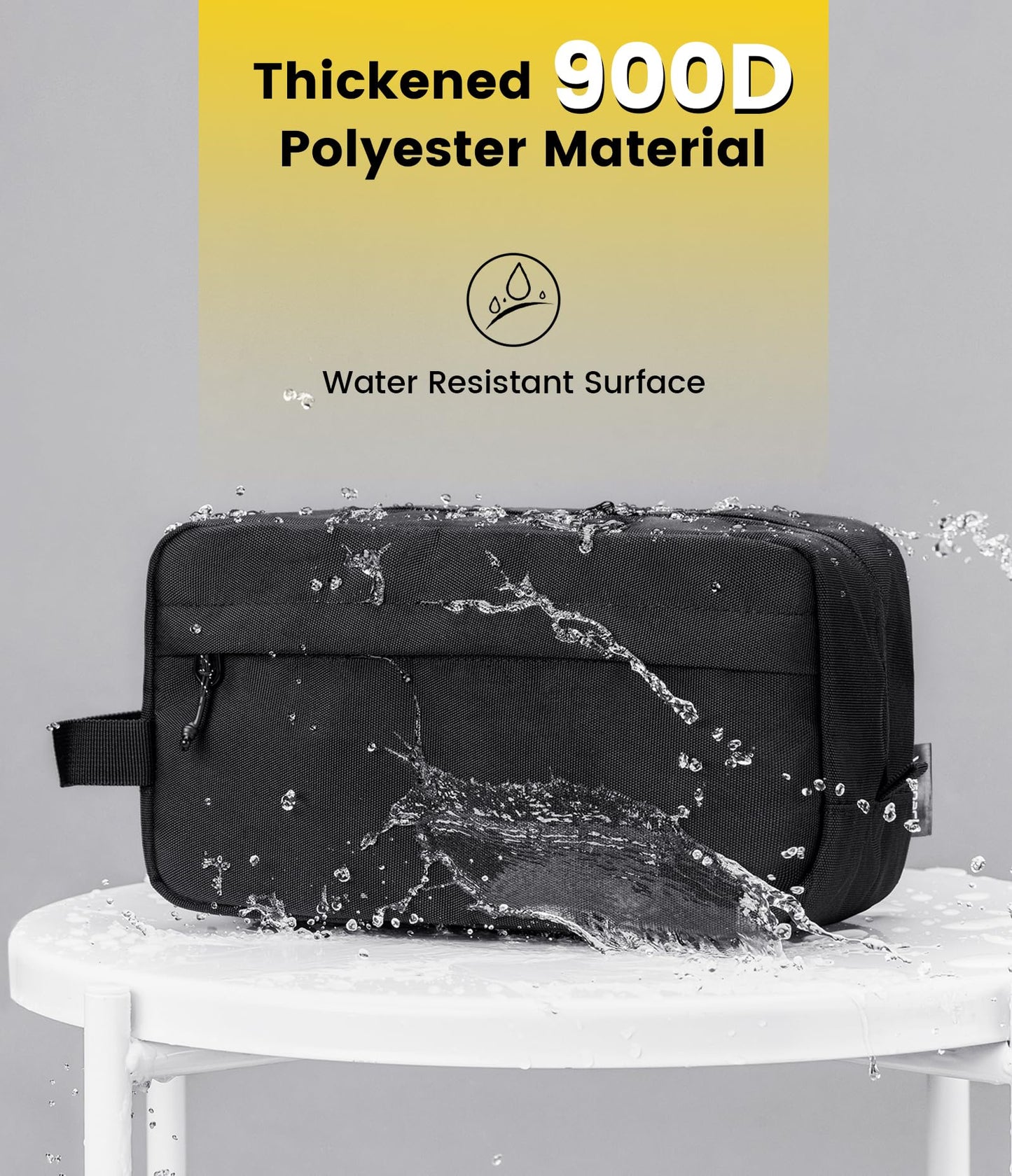Vorspack Water Resistant Travel Toiletry Bag for Men Women