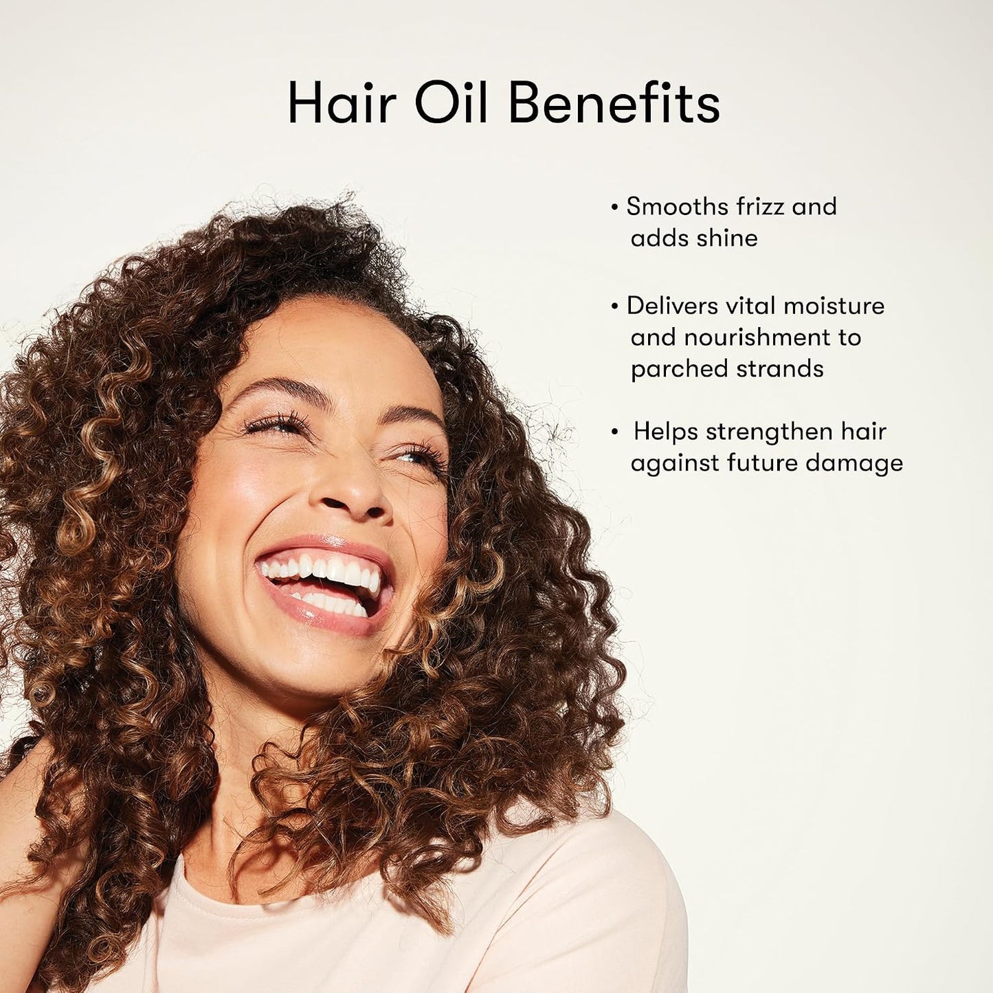 Odele Hair Oil - Lightweight Baobab & Argan Oil for Frizz Control | 1.7 Fl Oz, All Hair Types