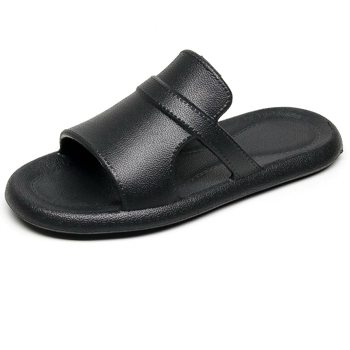 Crazy Lady Women's House Slippers Shower Shoes Outdoor Indoor Slides Soft Flat Comfy Anti-Slip Sandals