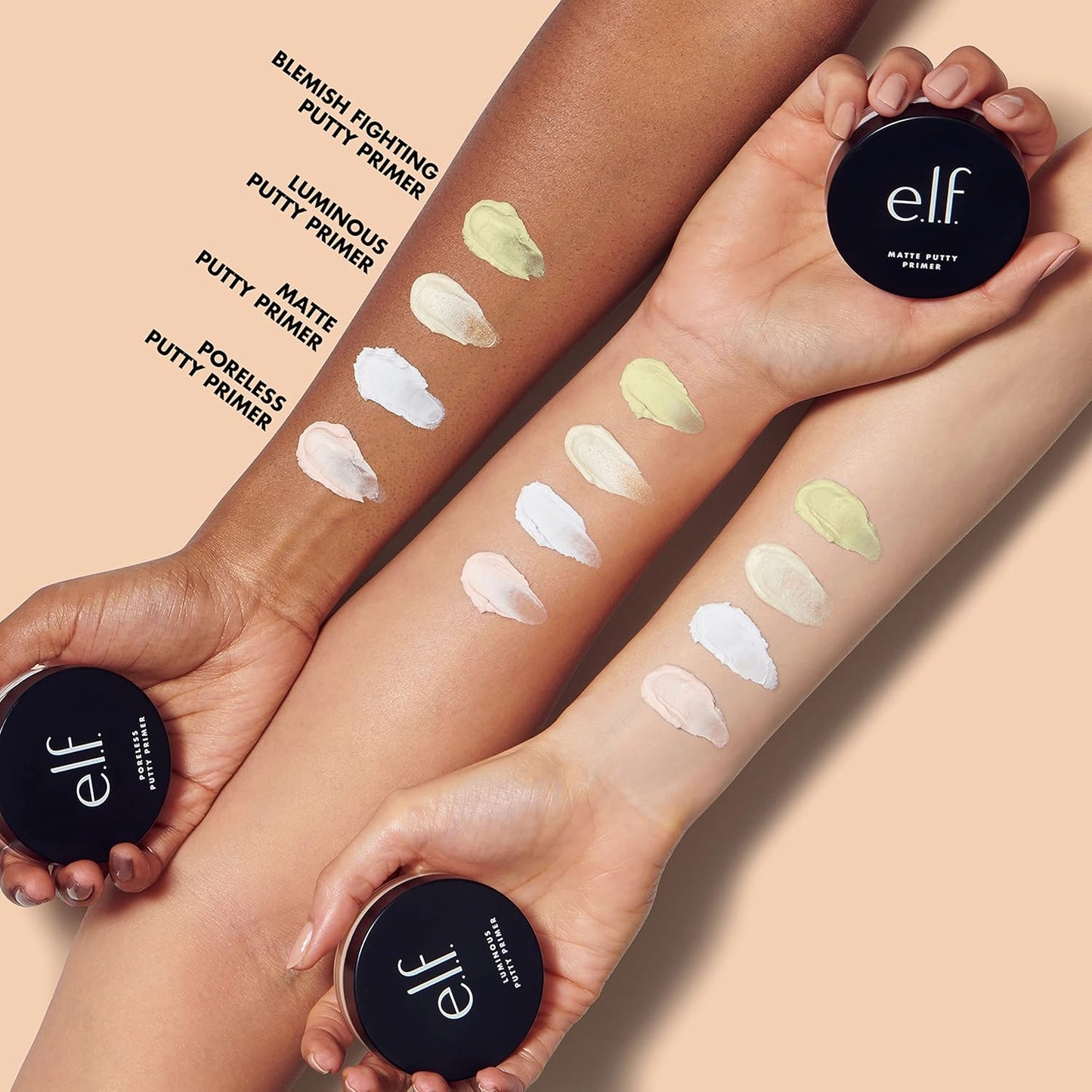 e.l.f. Acne Fighting Putty Primer - 1.8% Salicylic Acid for Breakouts & Redness | 0.74 Oz (21g)