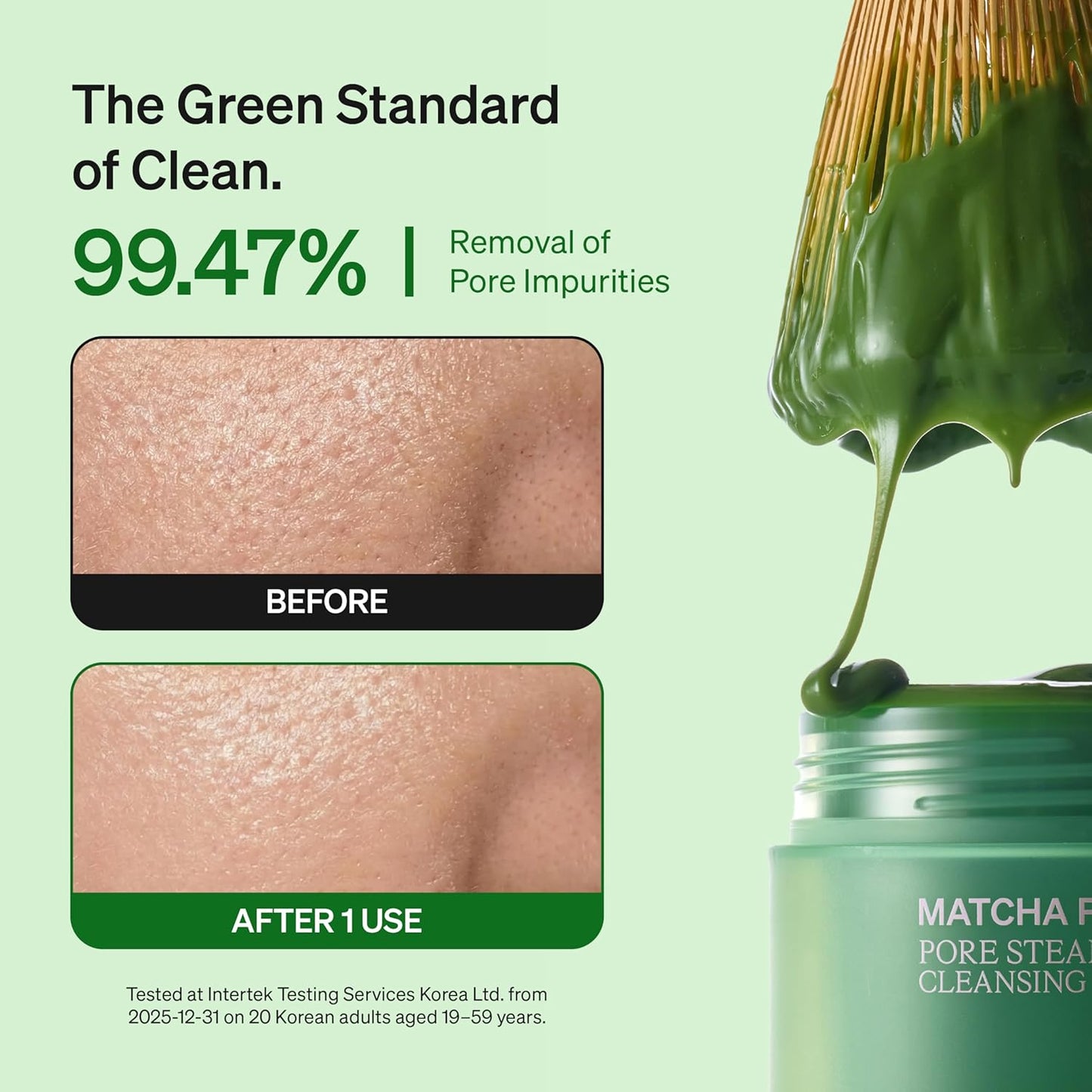 Matcha PDRN Thermal Cleansing Balm - Warming Pore Detox & Makeup Remover | Gentle Double Cleanser for Soft, Glowing Skin