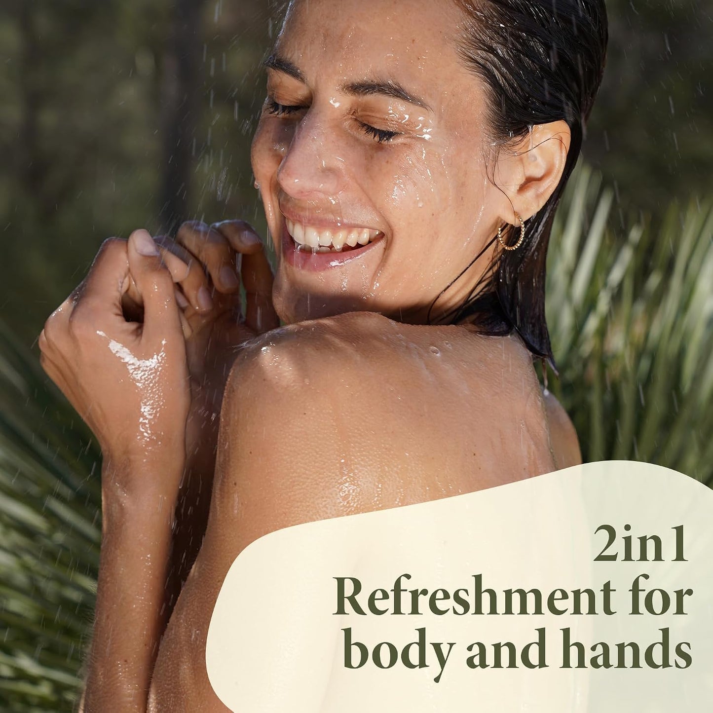 Moisturizing Liquid Hand & Body Wash - Rosemary Ginger Refill Pack | Vegan, Silicone & Paraben Free, 50.7 Fl. Oz.