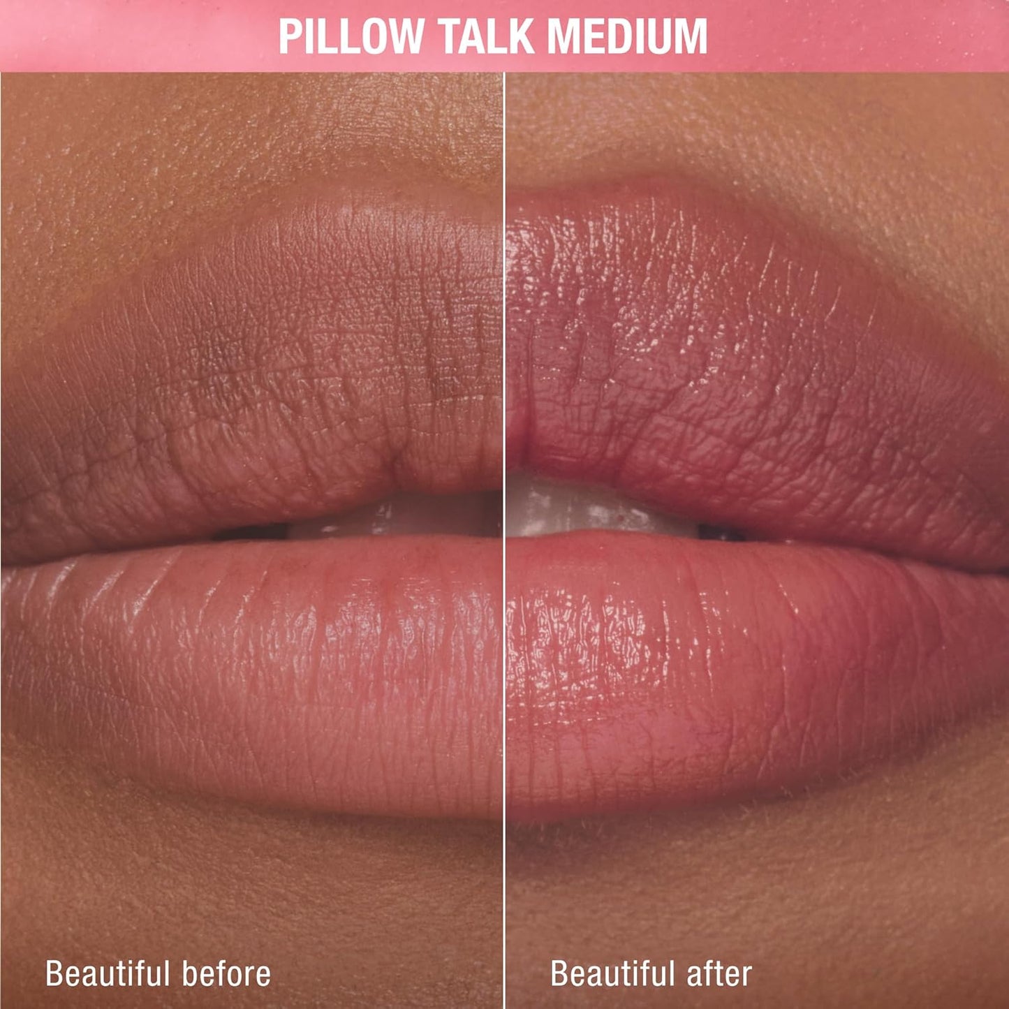 Charlotte Tilbury Pillow Talk Lip Tint - Long-Lasting Blush Balm with Peptides for Hydrated Lips | 24 HR Moisture