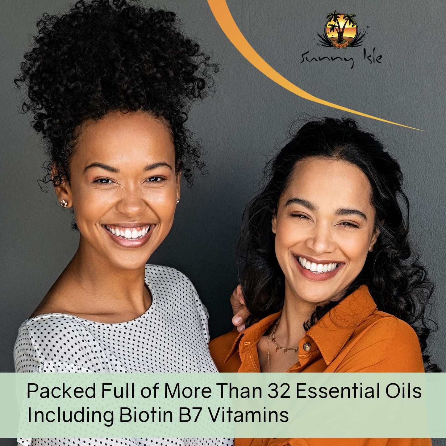Sunny Isle Rosemary Mint Hair & Strong Roots Butter 2oz - Biotin, Jamaican Black Castor Oil