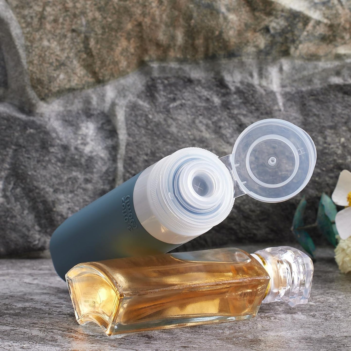 Travel Bottles Set - 23 Pack TSA Approved Silicone Toiletry Bottles | Leak Proof, BPA Free, Refillable Travel Essentials