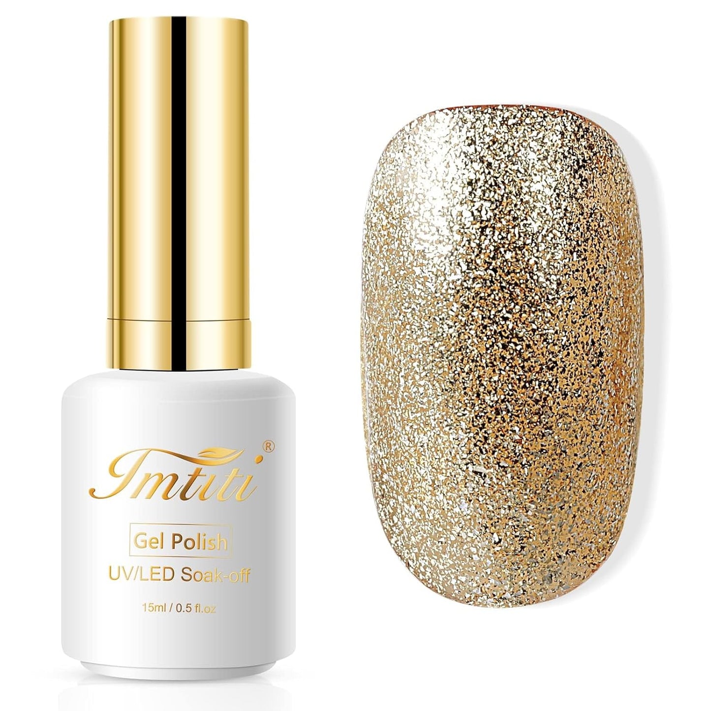 Coral Gel Nail Polish - UV/LED Soak Off Formula for Spring & Summer | 0.5 Fl Oz DIY Nail Art