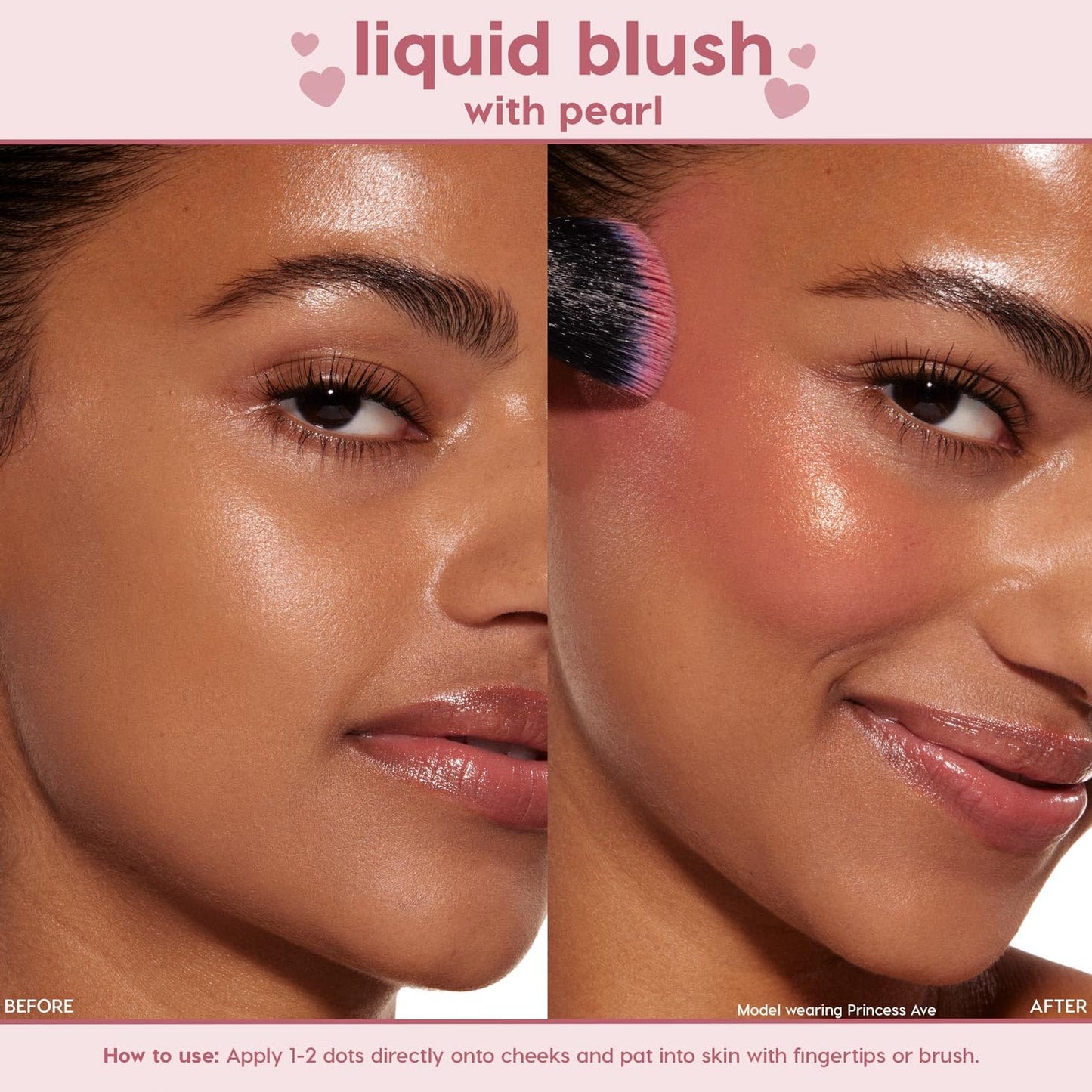 ColourPop Weightless Liquid Blush - Hydrating Cheek Color with Hyaluronic Acid | Glowy Pearl Finish, 0.3 Fl Oz
