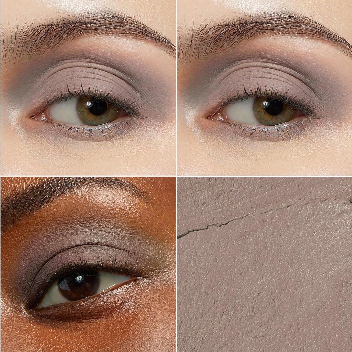 Neutral Eyeshadow Stick - High Pigmented Cream Eye Shadow Pencil | Waterproof & Long Lasting, 21# Gray Brown Matte