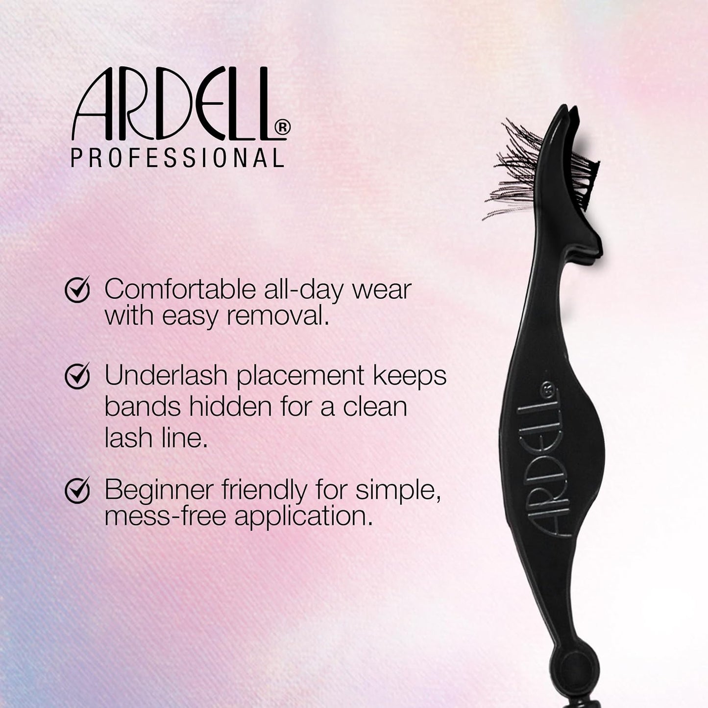 Faux Mink Press On Lashes - Natural Pre-Glued Underlash Extensions | 100 Count DIY Lash Clusters