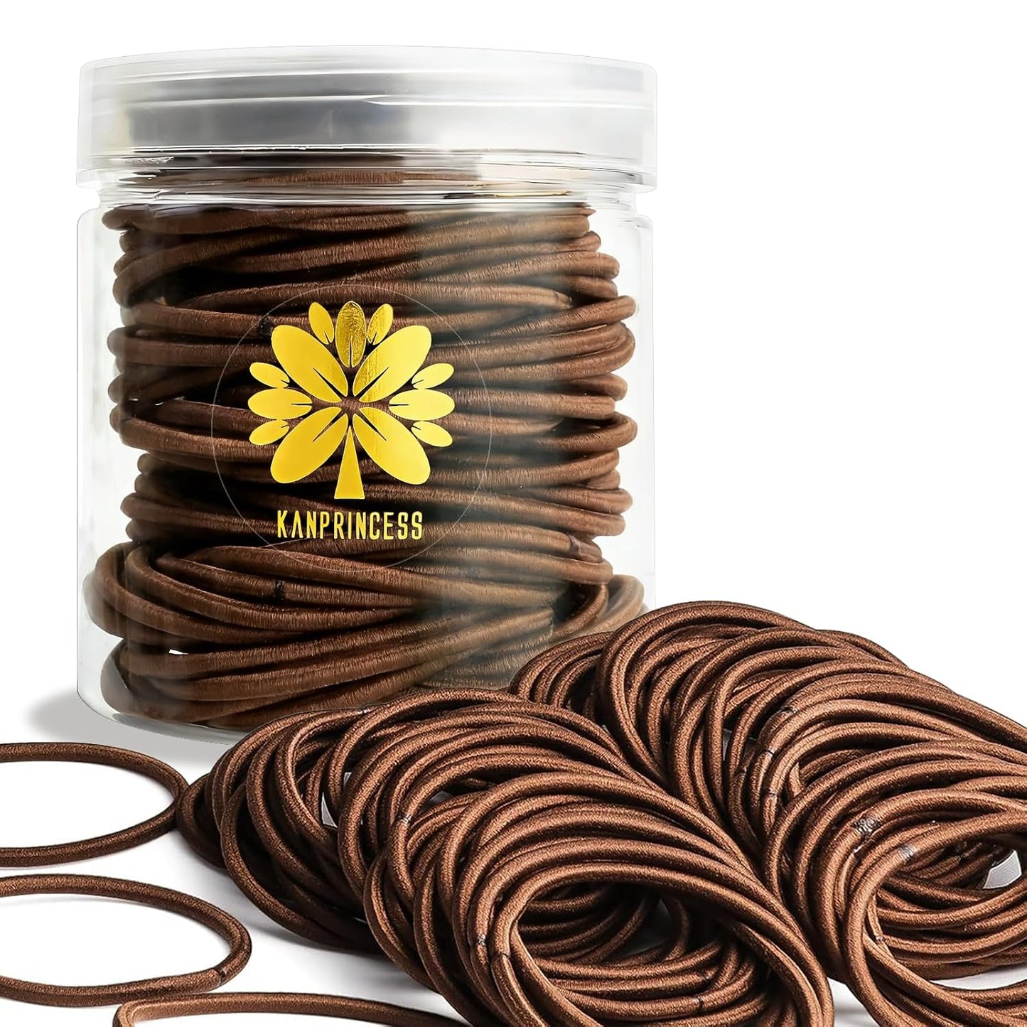 Hair Ties for Thick & Thin Hair - No Damage Elastic Ponytail Holders | Multicolor Hair Bands for Women & Girls