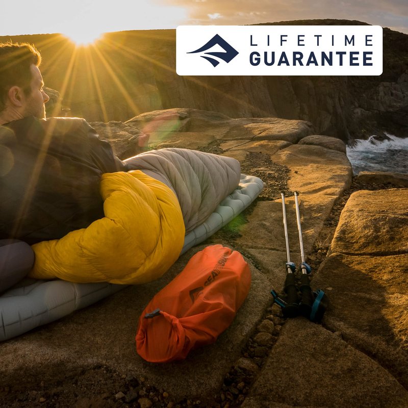 Sea to Summit Ultra-Sil Dry Sack, Ultralight Dry Bag, 20 Liter, Orange
