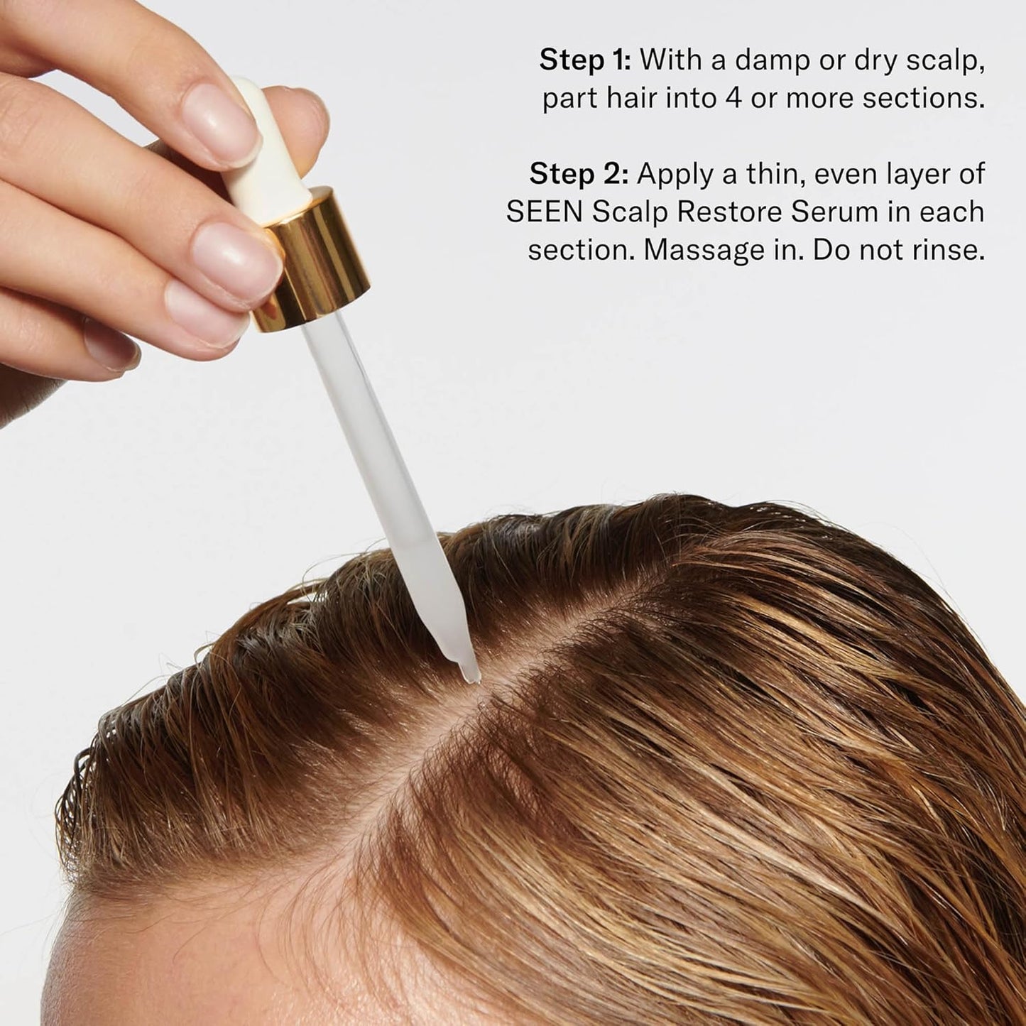 SEEN Restore Scalp Serum - Fragrance-Free Hydrating Treatment for Healthy Scalp | Safe for Sensitive & Eczema-Prone Skin