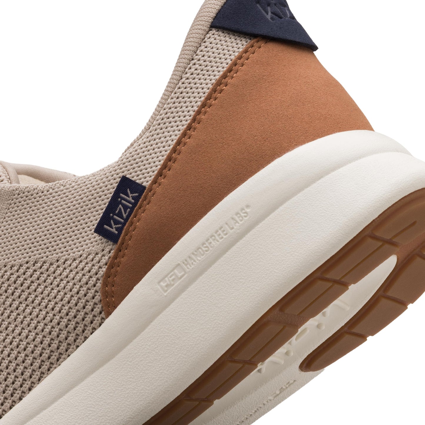 Kizik Lima 2 Slip On Shoes for Men: Comfortable All-Day for Walking, Gym, or Casual Wear, Wide Toe Box Available, Slip in & Stand Out, Hands Free - Lite Taupe X-Wide M15