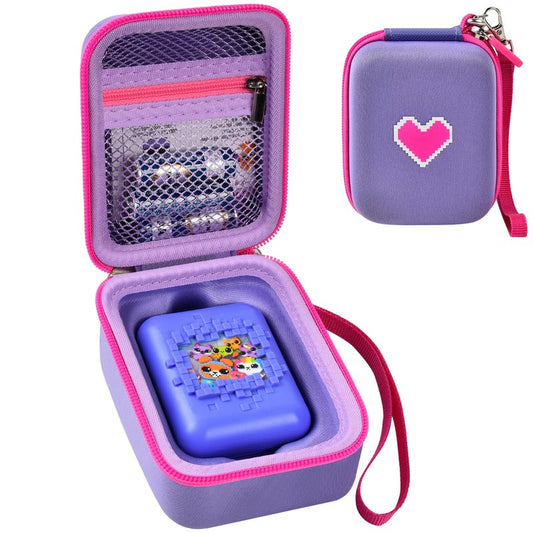 Case for Bitzee Interactive Toy Digital Pet and Case, Toys Hard Carrying Holder for Virtual Electronic Pets React to Touch, Protective Container for AA Batteries and Other Accessories (Box Only)