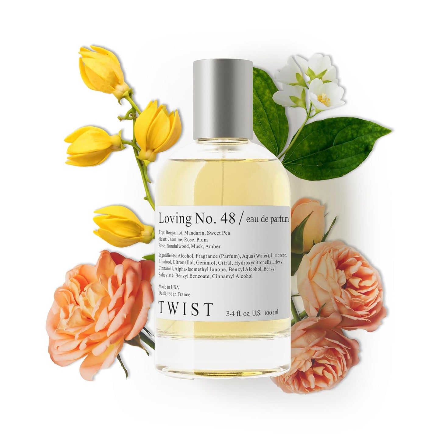 Eau De Parfum Inspired by Burberry Her - Long-Lasting Strawberry & Vanilla Fragrance Spray | 100 ml | Vegan & Clean Ingredients