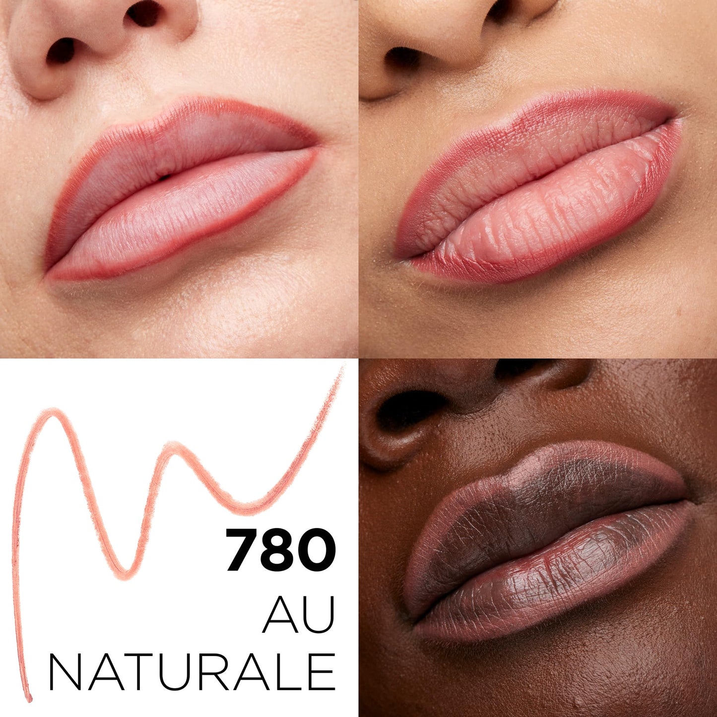 L’Oréal Paris Colour Riche Satin Lipstick and Lip Liner Bundle, Worth It Lipstick & Au Naturale Liner, Pack of 2