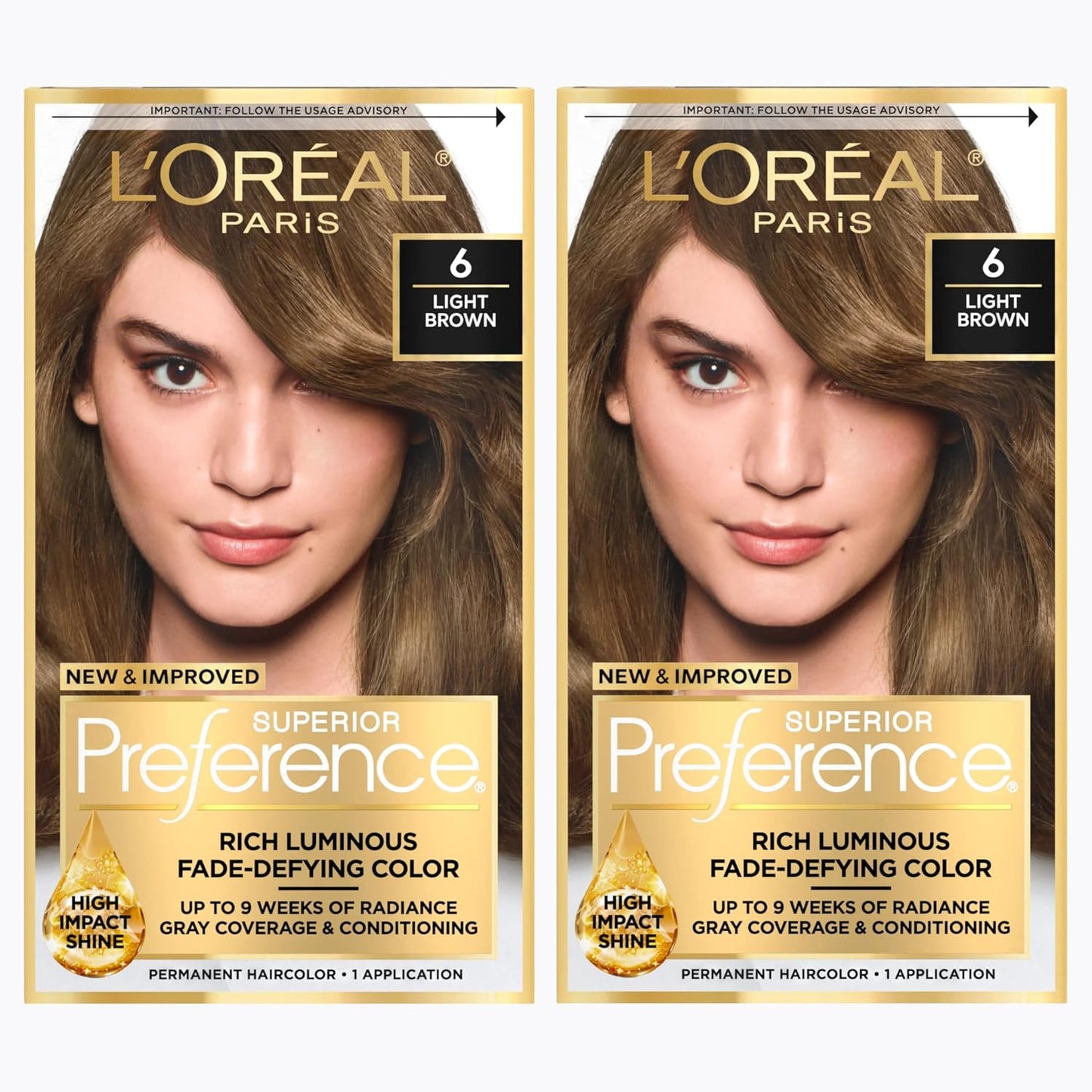 L'Oreal Paris Hair Color - Superior Preference Dark Ash Blonde 7A | Fade-Defying Permanent Dye for 9 Weeks of Radiance