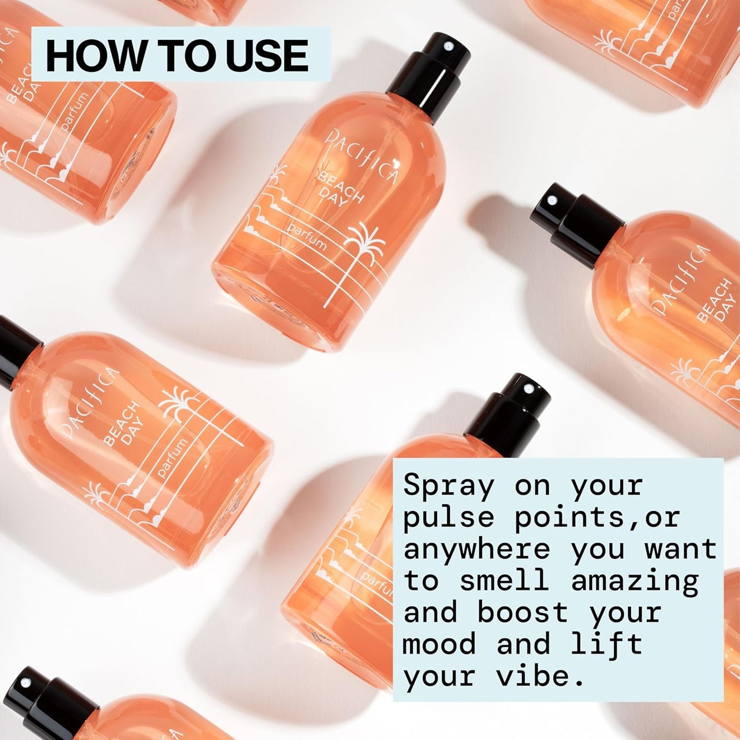 Beach Day Spray Perfume - Blissful Bergamot & Orange Flower | Clean Vegan Fragrance