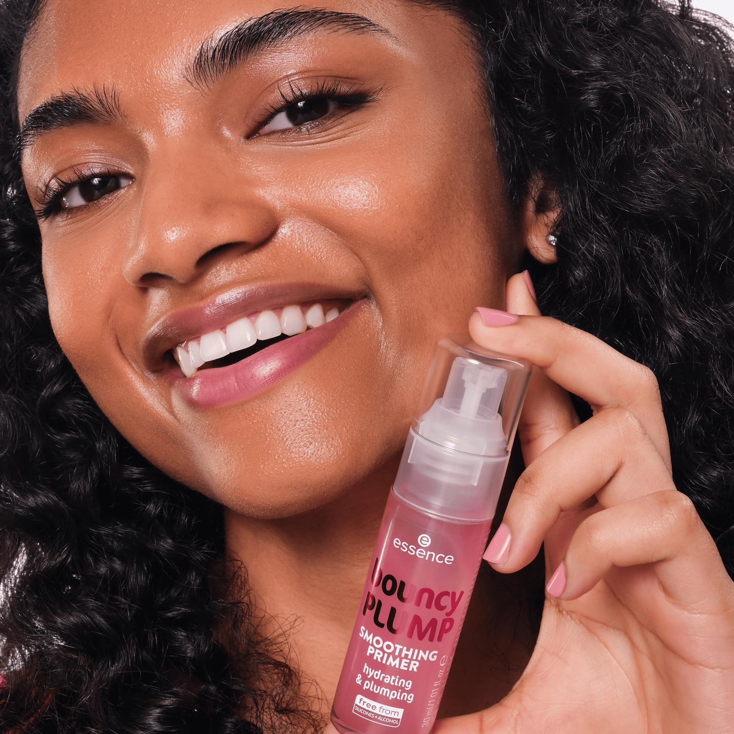 essence | Bouncy Plump Smoothing Primer | Cooling Gel Primer for Plump, Smooth & Hydrated Skin | Fresh Watermelon Scent | Vegan & Cruelty-Free