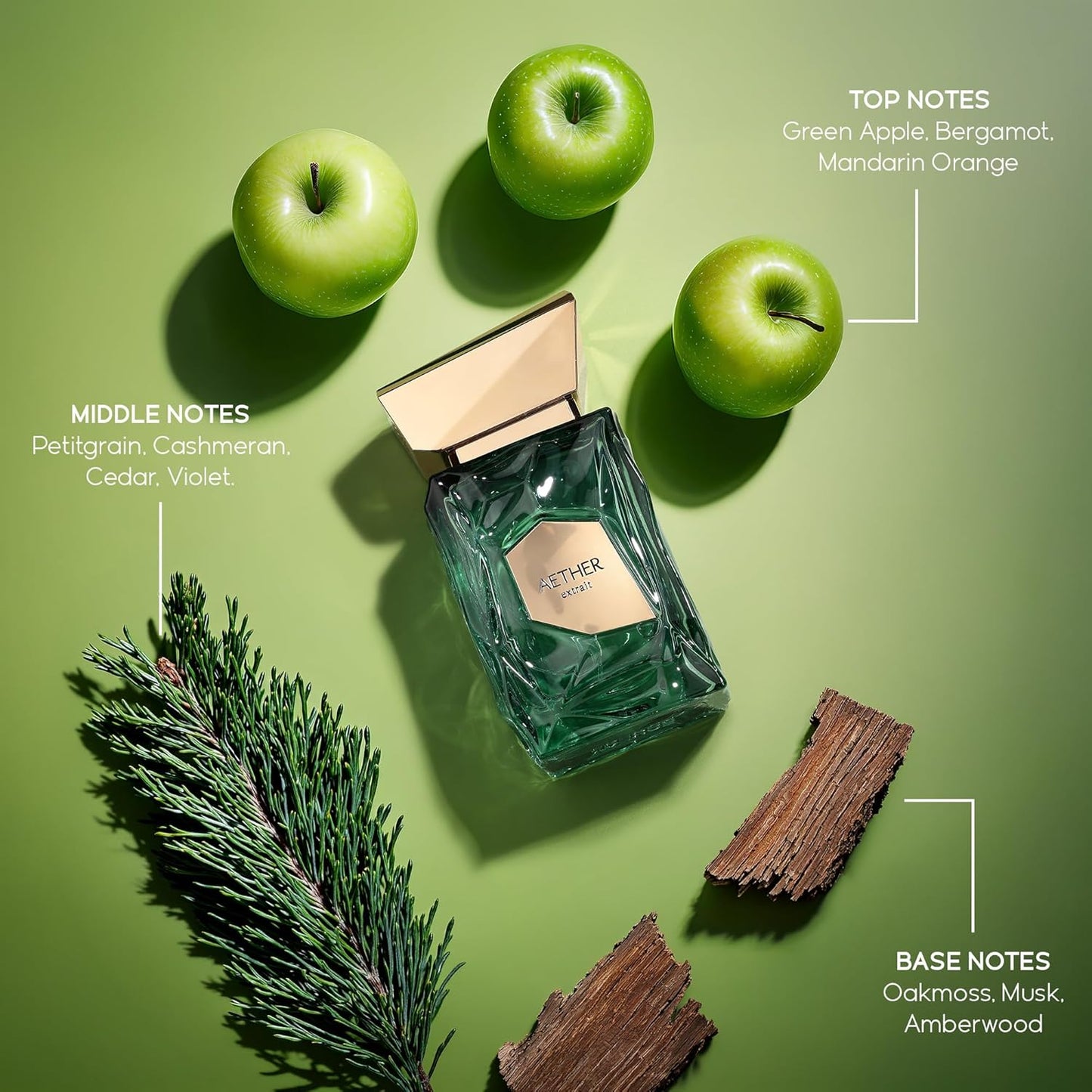Aether Extrait de Parfum Unisex - Luxurious French Fragrance | 3.4 Fl Oz