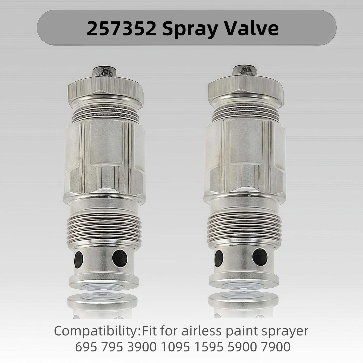 257352 Airless Prime Spray Valve Repair Kit for Graco 3900 5900 7900 695 795 1095 1595 2030 200 300 Airless Paint sprayers (1-Pack)