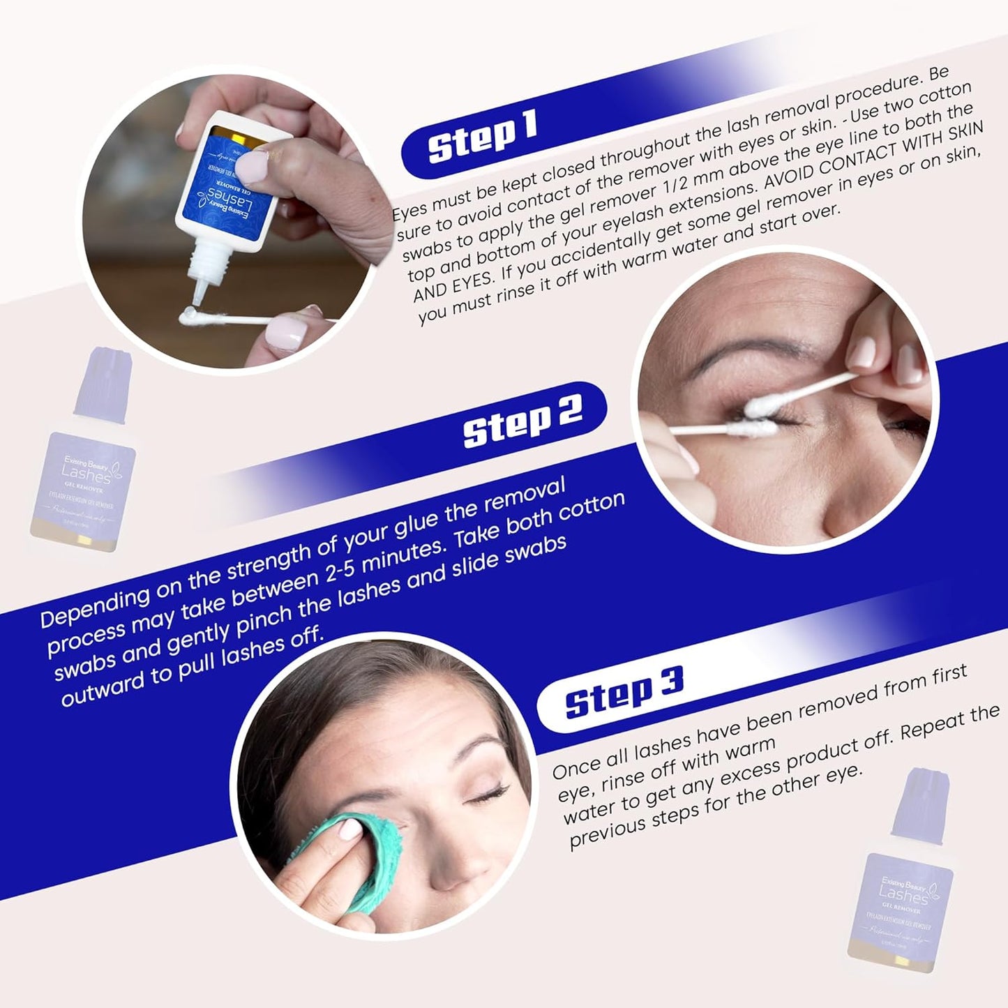 Eyelash Extension Remover - GBL Free Glue Dissolver for Lash Extensions | 15 ml