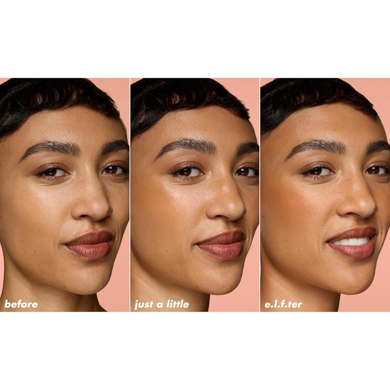 e.l.f. Soft Glam Cream Bronzer Stick - Buildable Vegan Bronzer for Sculpted Glow | Medium-Tan, Satin Finish
