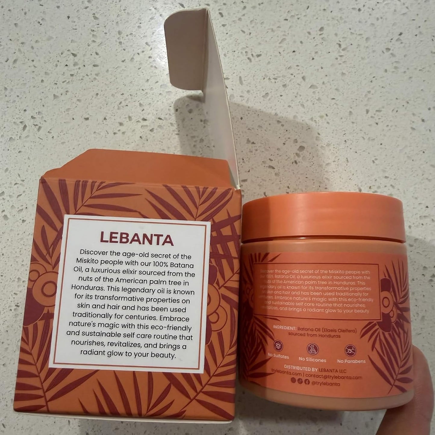 Raw Batana Oil for Hair - 100% Pure Organic 4oz Cold Pressed Oil for Fuller, Thicker Hair | Unrefined Scalp Treatment & Hair Mask