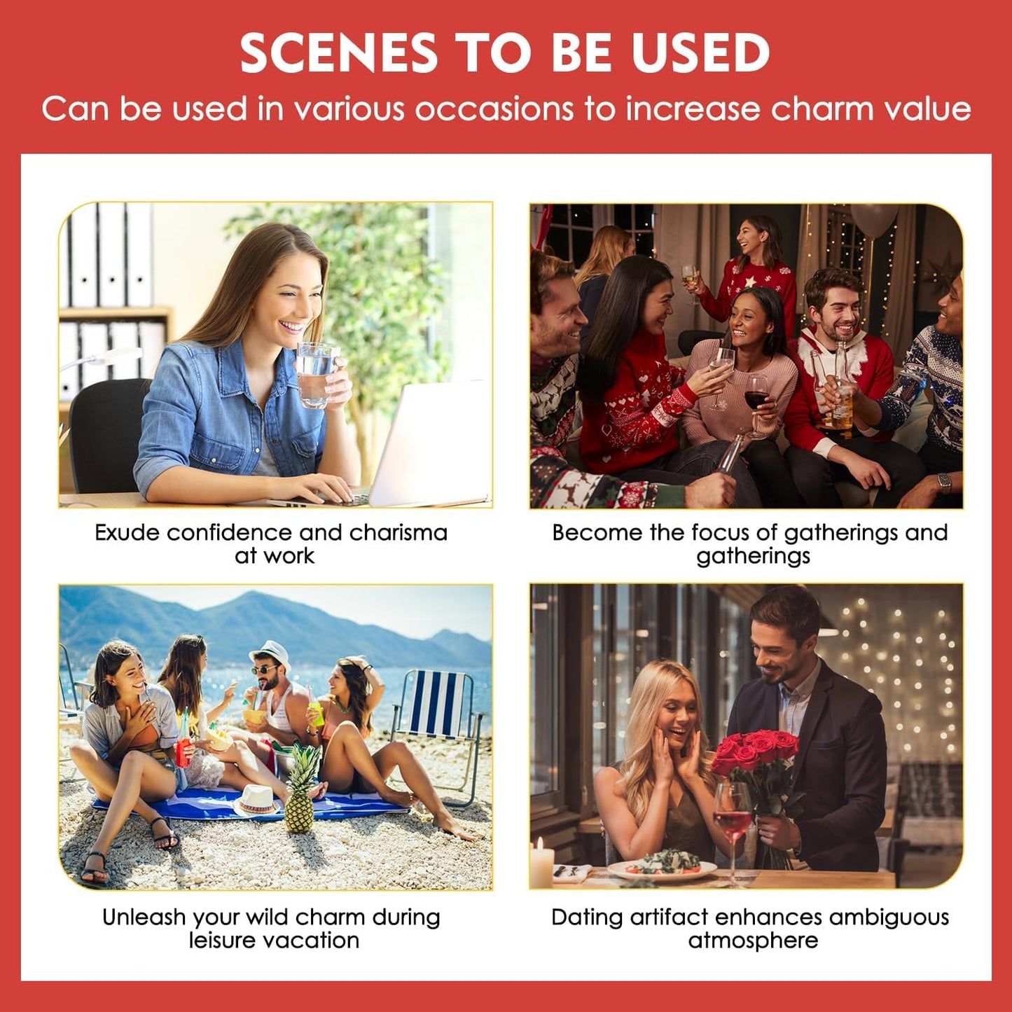 Venom Pheromone Perfume - Long-Lasting Scent for Women | Fresh & Portable Fragrance